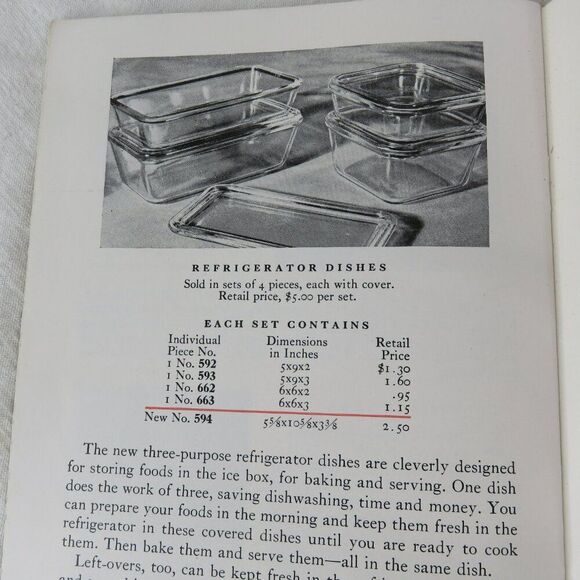 Vintage Pyrex Getting the Most Out of Foods Booklet Product Brochure Recipe - Picture 7 of 10